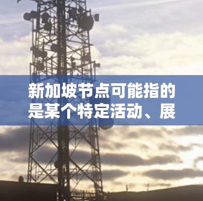 新加坡节点可能指的是某个特定活动、展览或会议的节点，具体含义需要根据上下文来判断。以下是一些可能的解释