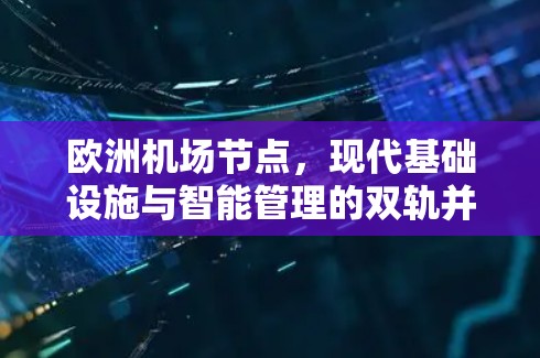 欧洲机场节点，现代基础设施与智能管理的双轨并行