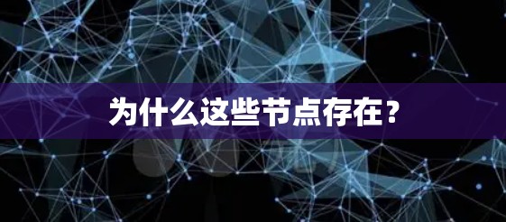 为什么这些节点存在?
