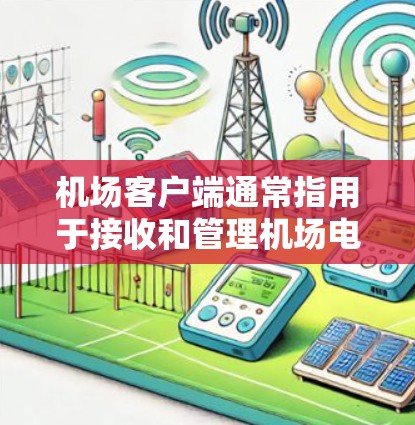 机场客户端通常指用于接收和管理机场电子设备的客户端软件或应用程序。这些客户端可能需要安装特定的软件,以便接收和管理机场的设备,如手机、电脑等