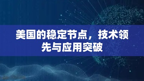 美国的稳定节点,技术领先与应用突破