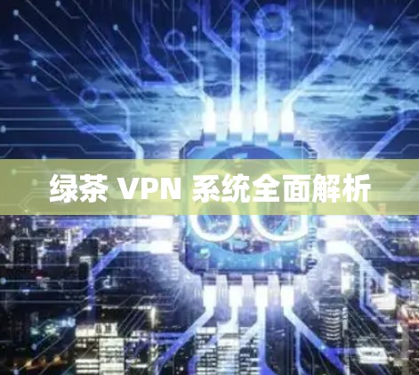 绿茶 VPN 系统全面解析