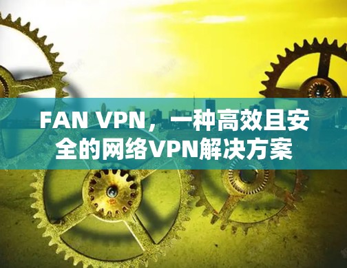 FAN VPN，一种高效且安全的网络VPN解决方案