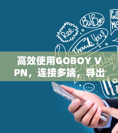 高效使用GOBOY VPN,连接多端,导出多内容
