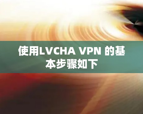 使用LVCHA VPN 的基本步骤如下