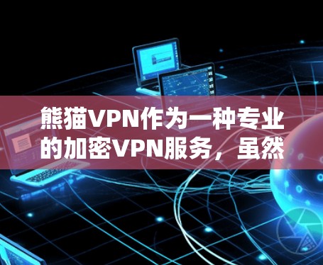 熊猫VPN作为一种专业的加密VPN服务,虽然在安全性方面表现出色,但也存在一些潜在的问题,需要谨慎考虑使用。以下是熊猫VPN可能遇到的常见问题