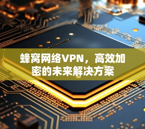 蜂窝网络VPN，高效加密的未来解决方案