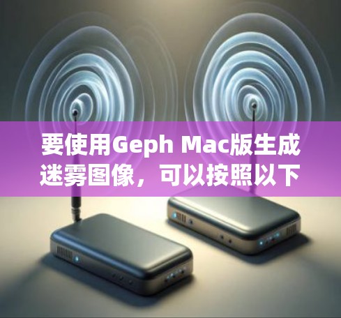 要使用Geph Mac版生成迷雾图像,可以按照以下步骤进行