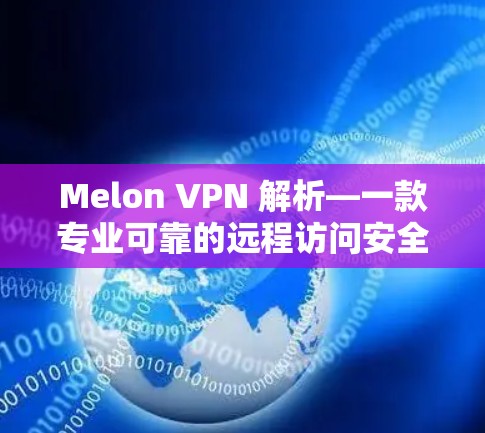 Melon VPN 解析—一款专业可靠的远程访问安全工具