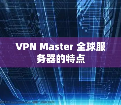 VPN Master 全球服务器的特点