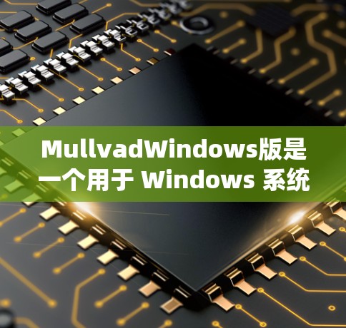 MullvadWindows版是一个用于 Windows 系统的存储管理工具，旨在帮助用户管理文件和数据，包括复制、转移、备份和监控等功能。以下是对该软件的详细介绍