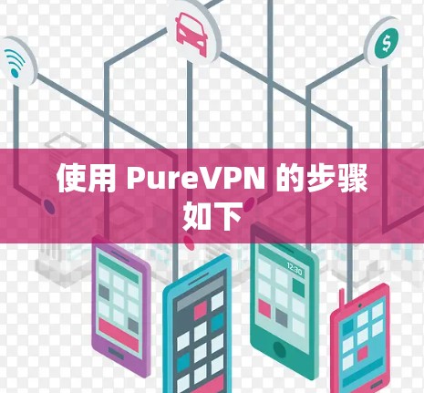 使用 PureVPN 的步骤如下