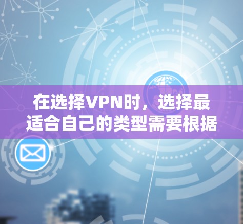 在选择VPN时，选择最适合自己的类型需要根据你的使用场景、设备配置、预算以及对安全性的要求来决定。以下是对不同VPN类型的综合分析