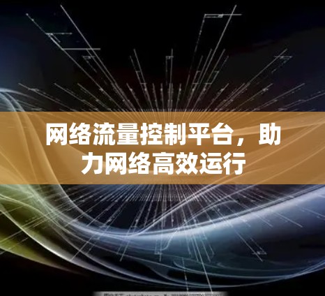 网络流量控制平台，助力网络高效运行