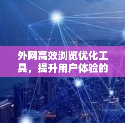 外网高效浏览优化工具，提升用户体验的必备工具