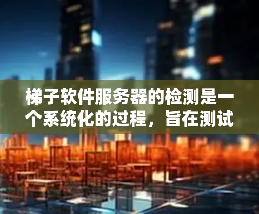 梯子软件服务器的检测是一个系统化的过程，旨在测试和优化计算机硬件和软件的环境。以下是对该过程的详细分步指南，帮助你更好地理解和实现这个功能