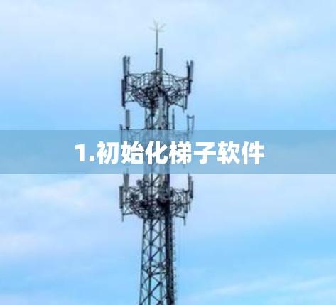 1.初始化梯子软件