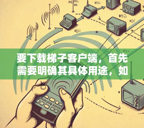 要下载梯子客户端，首先需要明确其具体用途，如视频剪辑、网页设计、教育工具等。以下是通用的下载步骤