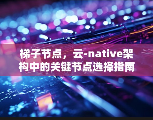 梯子节点，云-native架构中的关键节点选择指南