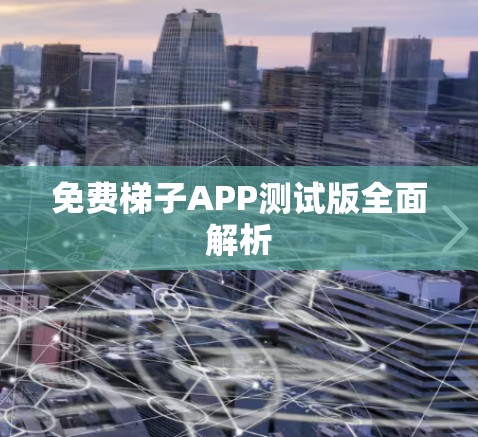 免费梯子APP测试版全面解析