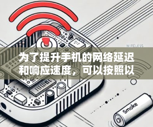 为了提升手机的网络延迟和响应速度，可以按照以下步骤操作