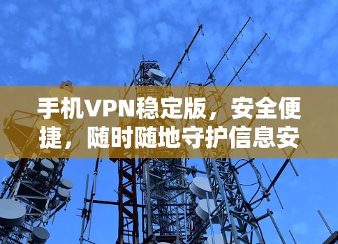 手机VPN稳定版，安全便捷，随时随地守护信息安全