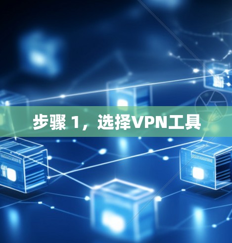 步骤 1,选择VPN工具 步骤 1,选择VPN工具