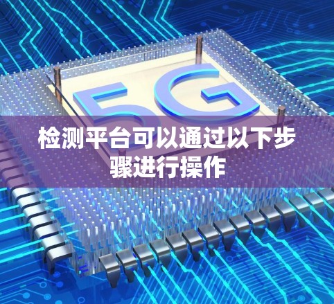 检测平台可以通过以下步骤进行操作