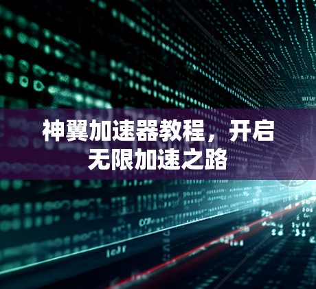 神翼加速器教程,开启无限加速之路 神翼加速器教程,开启无限加速之路