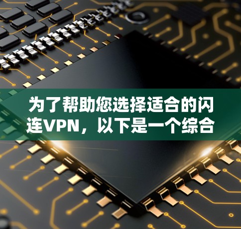 为了帮助您选择适合的闪连VPN，以下是一个综合考虑的步骤和建议