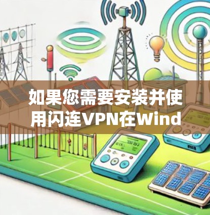 如果您需要安装并使用闪连VPN在Windows系统中，以下是详细的步骤