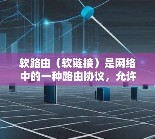 软路由（软链接）是网络中的一种路由协议，允许在高带宽和低延迟的网络中实现路由管理。以下是软路由的管理关键点