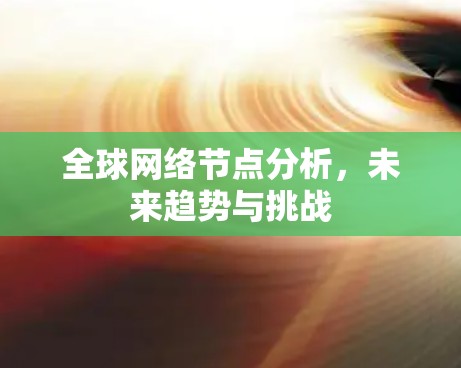 全球网络节点分析,未来趋势与挑战 全球网络节点分析,未来趋势与挑战