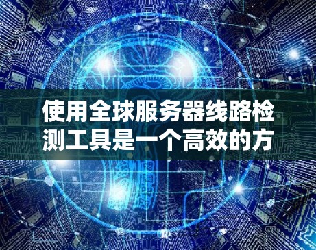 使用全球服务器线路检测工具是一个高效的方法来确保服务器网络的稳定性。以下是详细的步骤指南