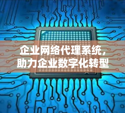 企业网络代理系统，助力企业数字化转型