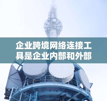 企业跨境网络连接工具是企业内部和外部之间进行数据传输和通信的重要工具。这些工具包括但不限于VPN（如企业级VPN）云服务器、端到端协议（TUNNEL）等。以下是对这些工具的详细介绍
