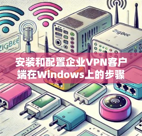 安装和配置企业VPN客户端在Windows上的步骤如下