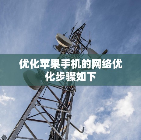 优化苹果手机的网络优化步骤如下