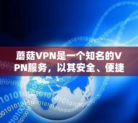 蘑菇VPN是一个知名的VPN服务，以其安全、便捷和灵活的使用体验著称。以下是一个蘑菇VPN的使用体验的概述，帮助你更好地了解如何使用该服务