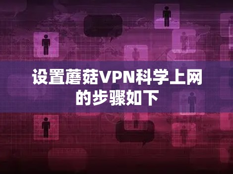 设置蘑菇VPN科学上网的步骤如下