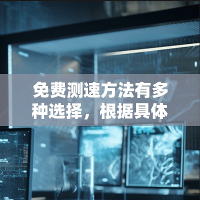 免费测速方法有多种选择,根据具体需求和时间限制,可以选择合适的工具。以下是一些实用的免费测速方法