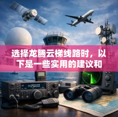 选择龙腾云梯线路时，以下是一些实用的建议和注意事项，帮助你做出明智的选择