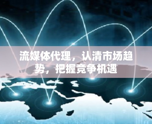 流媒体代理，认清市场趋势，把握竞争机遇