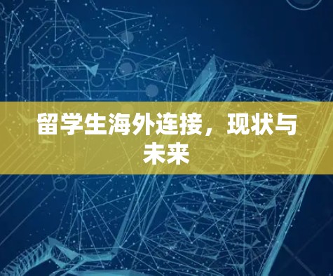 留学生海外连接，现状与未来