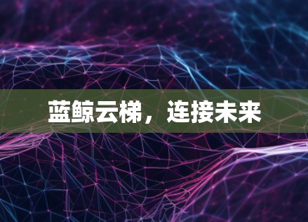 蓝鲸云梯，连接未来