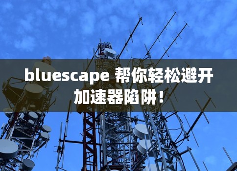 bluescape 帮你轻松避开加速器陷阱！