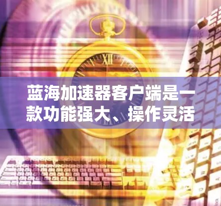 蓝海加速器客户端是一款功能强大、操作灵活的工具，适合有一定技术背景的用户。以下是其主要特点和使用指南