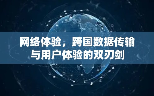 网络体验,跨国数据传输与用户体验的双刃剑 网络体验,跨国数据传输与用户体验的双刃剑
