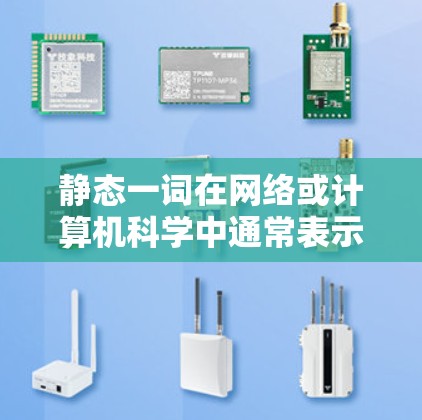 静态一词在网络或计算机科学中通常表示固定或静态的状态。因此，静态海外IP可以理解为一个在多个地理位置间固定的网络地址，通常用于跨地域的网络连接或数据传输