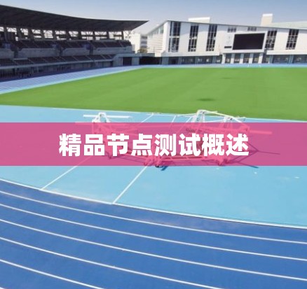 精品节点测试概述 精品节点测试概述